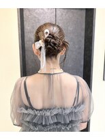ミラ(Mila)&nbsp;人気ナンバーワンお呼ばれヘアセット！！カチモリアップへア★