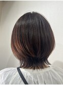 ☆くびれスタイルにピンク系の白髪染め