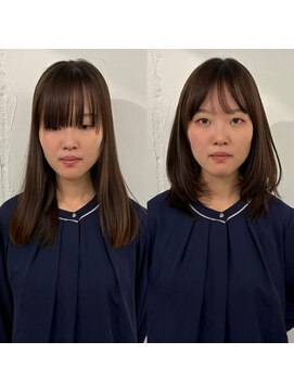 メロウ(me'lou) 《me’lou》ミディアム×レイヤー20代30代40代50代