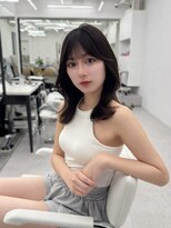 アマトウキョウスマートサロン(AMA TOKYO×Smart Salon) くびれレイヤー/顔まわりカット/レイヤーカット/小顔ヘア