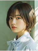 忙しい30代に人気！越谷の時短大人可愛いショートボブ