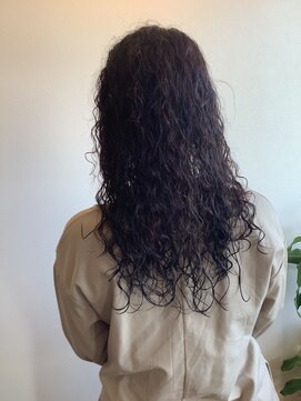 スパイラルパーマ　