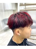 赤×黒メッシュ