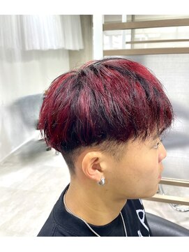 赤×黒メッシュ