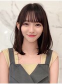 【F】似合わせ小顔カット艶感カラー