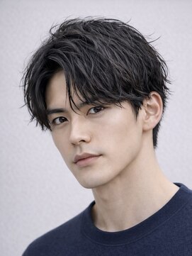 ハレ ヘアサロン(Hale hair salon) Haleニュアンスパーマスパイキーショートバーバーフェザーパーマ