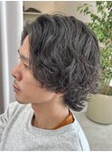 MEN’S HAIR/波巻ツイストスパイラル/フェザーパーマ/伊勢崎