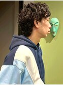 スパイラルパーマ 束感パーマ ウルフカット マッシュ 20代