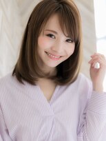 ローレン(LOREN)&nbsp;上品で女性らしい大人ミディアム/小顔補正カット/伸ばしかけ