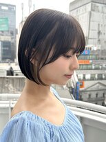 シー バイ ロンド 新宿(Sea by Lond)&nbsp;【大重】ナチュラル韓国ボブ/新宿/髪質改善/ショート/縮毛矯正