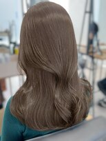 リアン 本厚木(LIAN) 透明感暖色カラー ブリーチダブルカラーヘーゼルベージュ