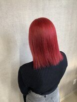 トリコ(ToricO)&nbsp;アクリルレッド　チェリーレッド　ワインレッド　ダブルカラー