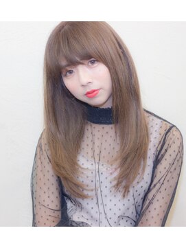 ミシェリー(misherry) ☆ misherry 斜めバング・モテストレートロング☆