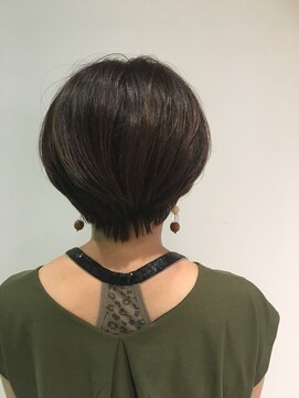 チアー ヘアリラクゼーション(cheer HAIRRELAXATION) 前下がりショートボブ