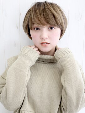 ハレ(HALE) 【HALE銀座】やわらかベージュショート