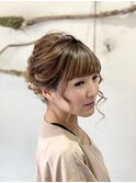 ゆるっとルーズシニヨン