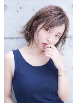 ケイト(kate) 【kate】大宮　ミルクティーベージュ×モテボブ