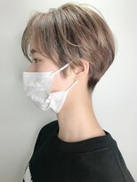 アクト(ACT)&nbsp;刈り上げハンサムショート×ハイベージュ