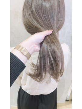 フィゼル あべのルシアス店(Aujua fizelle) パールベージュ*増崎彩乃