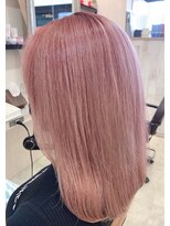 シェイプスヘアデザイン 自治医大店(Shape's hair design) ペールピンクカラー