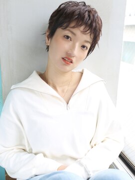 バース(BIRTH) 天神【BIRTH】マニッシュショート×眉上バング　2