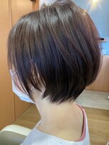 エス ハート オブ ヘアー 名東店(Heart of HAIR)&nbsp;【ES名東店 田中】 Winter Style #03 丸みショート