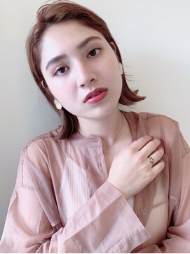 ノックス NOCKS(南流山駅前店) ミルクティーピンクは耳かけスタイルでユニセックス感を