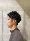 ベリーショートツイストスパイラルパーマ