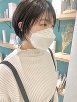 ラミエ バイ メルト 吉祥寺(lamie by melt)&nbsp;吉祥寺小顔丸みショートボブ20代30代40代グレージュくびれ人気☆