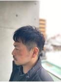 40・50代おすすめ2ブロック×ピンパーマ