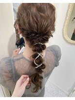 ローウェ 京都四条河原町(Louwe)&nbsp;ヘアセット 編みおろし