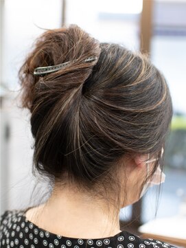 ルルン(Lu-Lun) 【Lu-Lun】大人上品ハイライト×アレンジヘア