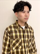 表参道/メンズヘア/センターパート/無造作/スパイラル/吉田44
