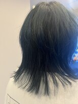 ディーヘアーデザイン(d.HAIR DESIGN)&nbsp;ウルフ×ブルー