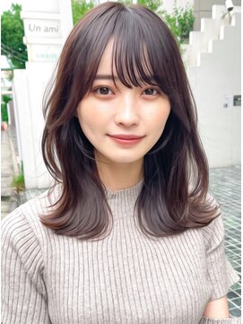 アンアミ シブヤ(Un ami shibuya) 【Unami shibuya】TOMI くびれヘア×レイヤーカット