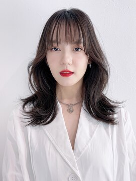 アイティー バイ アルバム 中野店(IT by ALBUM) ワンホンレイヤー_ショコラアッシュヘルシースタイル_39128