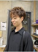マッシュパーマ/メンズパーマ/くせ毛風パーマ/メンズカット