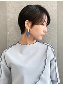 ショート×顔周り×美髪×前髪×イメチェン×耳かけ×マッシュ