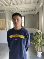 西本整髪&nbsp;フェード　ショートカット