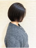【morio】札幌ボブ　伸ばしかけもかわいいぱつっとショートボブ