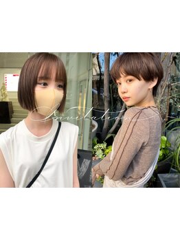 "絶妙な丸み"王道ショートで注目の的★/名古屋/栄/ショート/ショートボブ/ボブ/インナーカラー/前髪カット