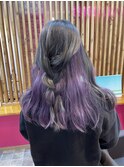 グレー×ラベンダー