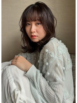 トナリ(tonari) ニュアンスカラー　アッシュ　顔周りカット【鹿児島中央】