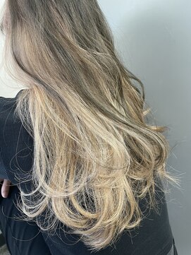 髪質改善と縮毛矯正の専門店 サンティエ(scintiller) アンブレラカラー