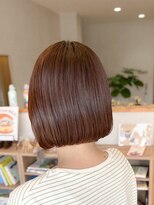 エホン(ehon)&nbsp;秋深まる季節に優しいミニボブでお出かけ日和に。