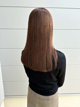 ハレ(HARE) 前髪ありロングブラウンカラー