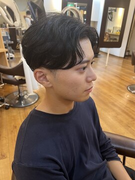 フェイス センター南店(FACE) センターパートショートマッシュ