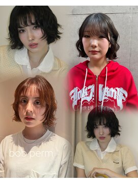 ジェノ(JENO by apish) ボブパーマ♪