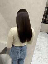 キング 高槻(K!ng) 縮毛矯正髪質改善ハイライトレイヤーカット枚方美容室エクステ