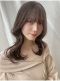 柔らかいブラウンベージュ/ニュアンスカラー/ヘーゼルベージュAM